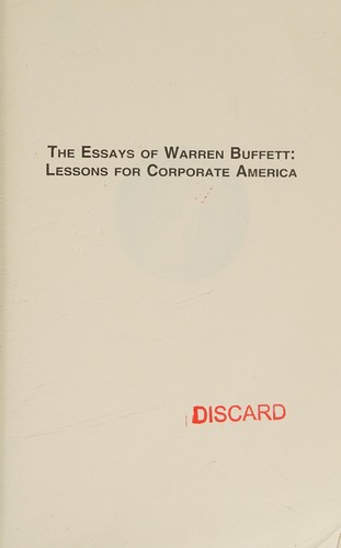 Cartas Anuales de Berkshire Hathaway